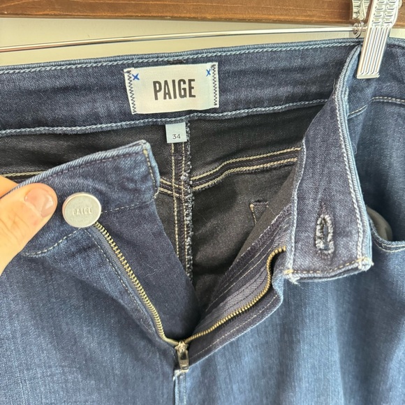 Paige Hoxton Straight Jeans in Famous Wash Size 34 - Picture 5 of 7